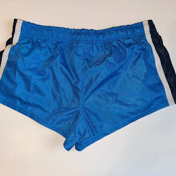 AussieBum Men’s Blue Athletic Shorts Size L NWOT Retro Gym Swim Track Style - Picture 2 of 7